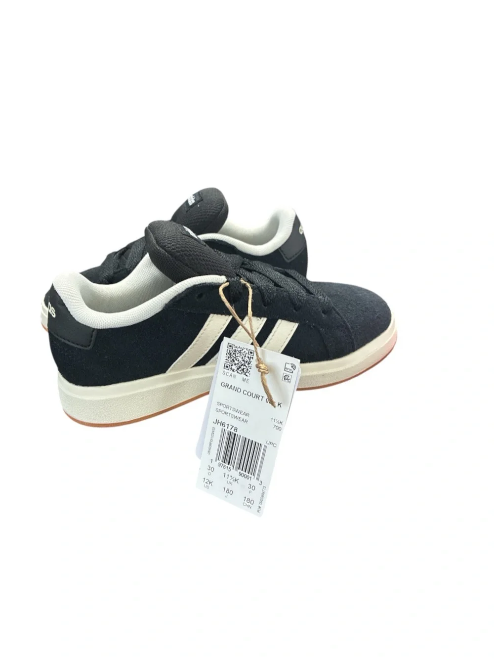Adidas grand court shoes size 12 toddler
